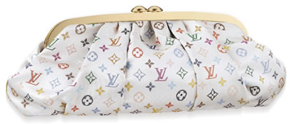 Louis Vuitton Aumoniere Satin Multicolore