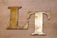 One of John and Richards countless LT letter combinations in the showroom