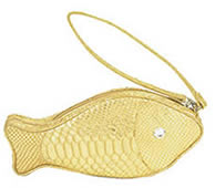 Lulu Guiness Leather Fish