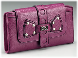 Marc Jacobs Beth Leather Flap Clutch