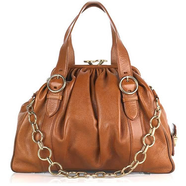 Marc Jacobs Karen Leather Frame Handbag