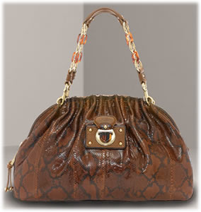 Marc Jacobs Python Chain Satchel