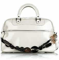 Marni Polished Leather Bowling Bag