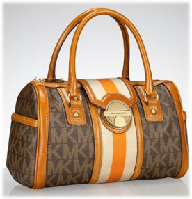 Michael Kors Jet Set Monogram Satchel