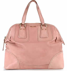 Miu Miu Washed Leather Tote