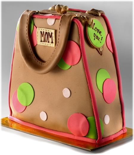 mothers day handbag cake