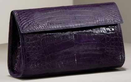 Nancy Gonzalez Crocodile Clutch