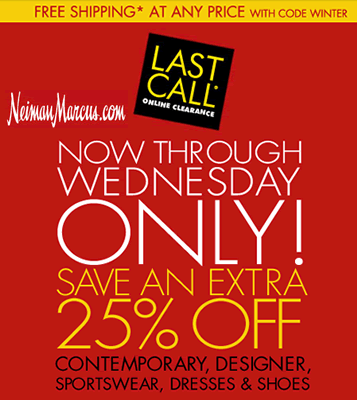 neiman marcus last call outlet