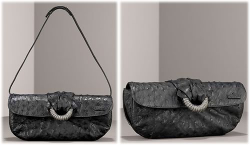 Nuti Ostrich Hobo