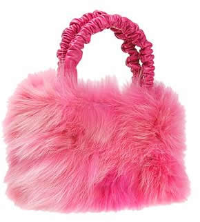 Paola del Lungo Fox Fur Satchel