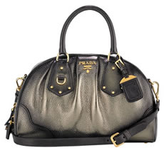 Prada Antik Metallic Dome Bag1