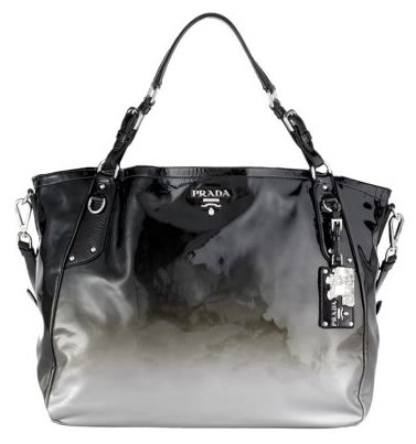 prada ombre patent leather tote1