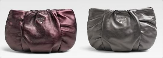 Prada Vitellino Mordore\'A Clutch