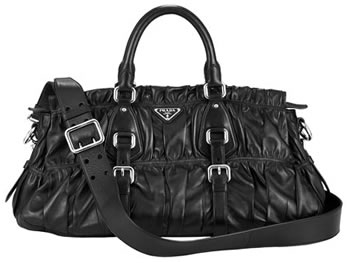 Prada Napa Gauffre Antic Satchel