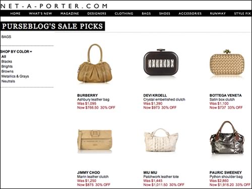 purseblog sale picks