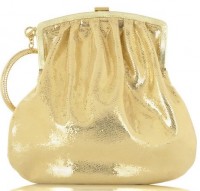 Roberto Cavalli Metallic Bracelet Bag