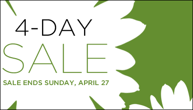Click for Saks 4 Day Sale