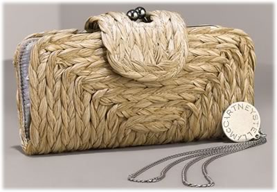 Stella McCartney Sea Grass Clutch