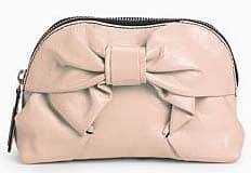 Valentino Bow Flat Cosmetic Bag