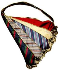 Troy Smith Vintage Tie Handbag