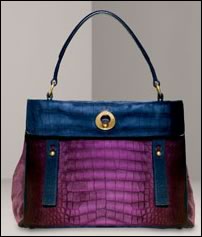 Yves Saint Laurent Croc Muse Two PurseBlog