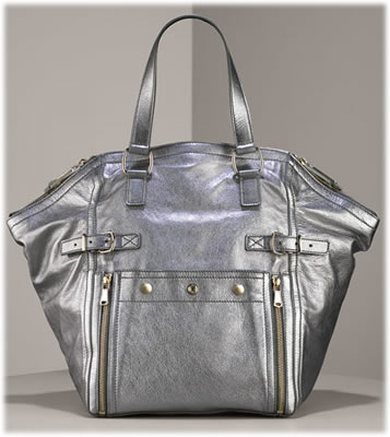 Yves Saint Laurent Metallic Downtown Tote