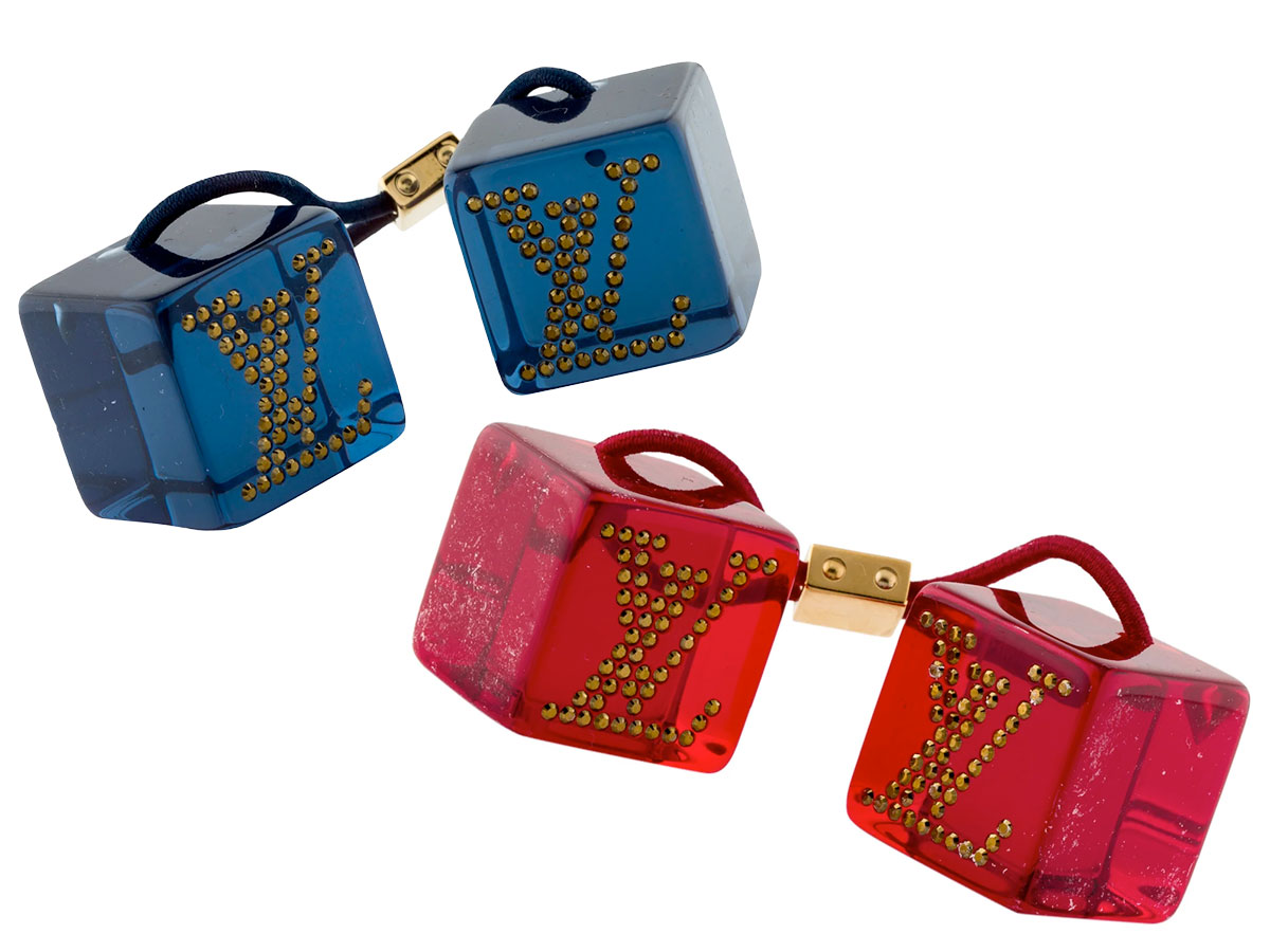 ヘアアクセサリー Louis Vuitton Hair Accessories Cube Louis Vuitton Hair Accessories Hair Ties 3 Colors | eBay
