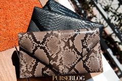 Hunting Season Natural Taupe Python Envelope $1790 Hunting Season Natural Taupe Python Envelope $1790