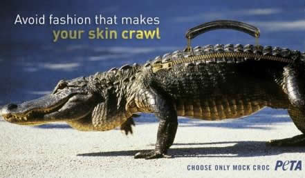 PETA Exposes the Cruelty Behind Crocodile Skin Bags