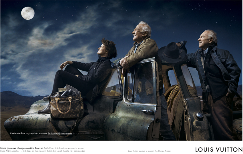 Space Savvy Style: Louis Vuitton Uses Former Astronauts for New 'Core Values'  Campaign