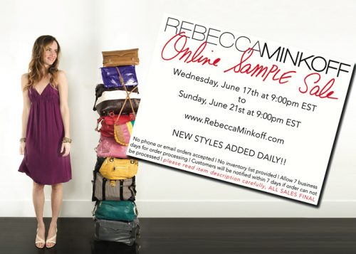 Rebecca Minkoff Online Sample Sale Rebecca Minkoff Online Sample Sale