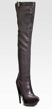 ysl over the knee boot