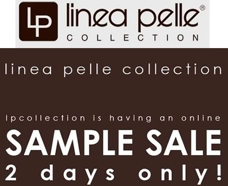 Linea Pelle Sample Sale Linea Pelle Sample Sale