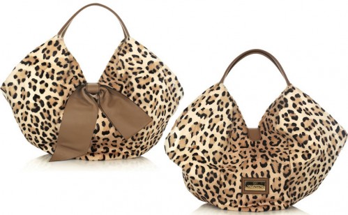 Valentino Leopard Print Goat Hair Bag Valentino Leopard Print Goat Hair Bag