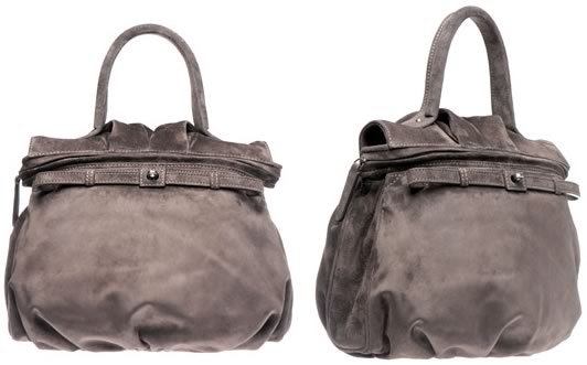 Zagliani Suede One Handle Bag Zagliani Suede One Handle Bag