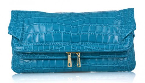 DKNY Stamped Leather Clutch