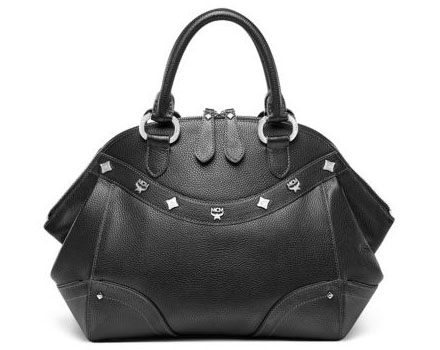 MCM Alda Small Boston Satchel