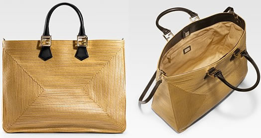 Fendi Twins Straw Tote Purseblog Fendi Twins Straw Tote