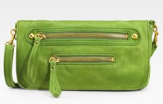 Linea Pelle Leather Folding Clutch