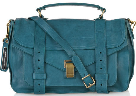 Proenza Schouler PS1 Sea Blue - PurseBlog