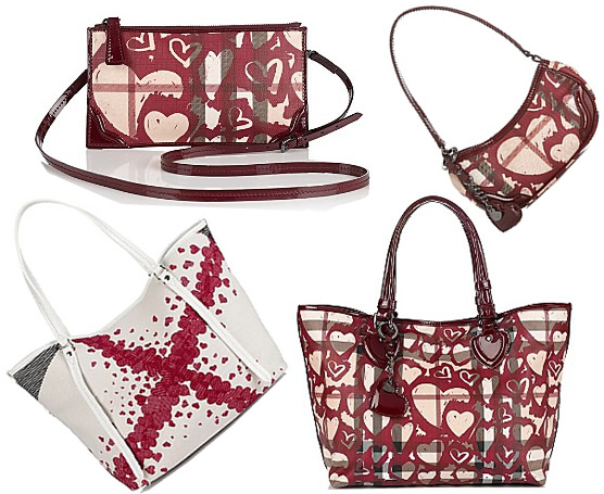 burberry heart bag