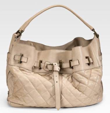 Burberry Quilted Leather Tote