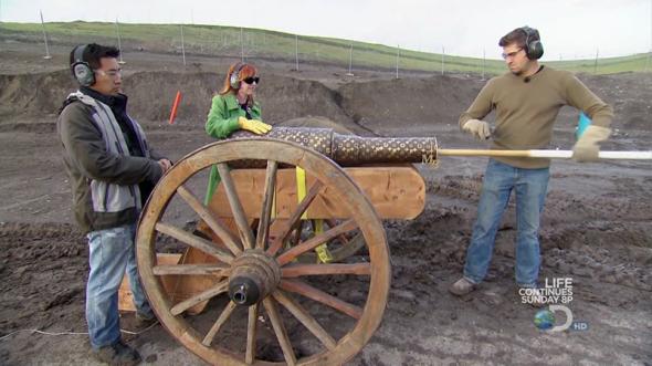 Mythbusters' designer-inspired leather canon (1)