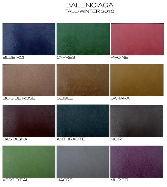 Balenciaga Fall 2010 Colors: Do I have 