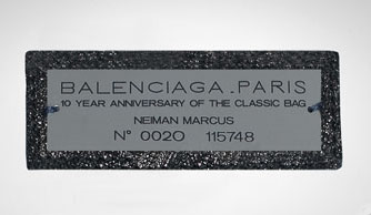 balenciaga 10 year anniversary bag