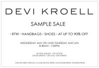 Devi Kroell Sample Sale