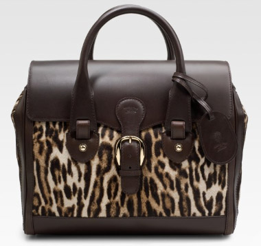 Gucci Heritage Pony Hair Boston Bag