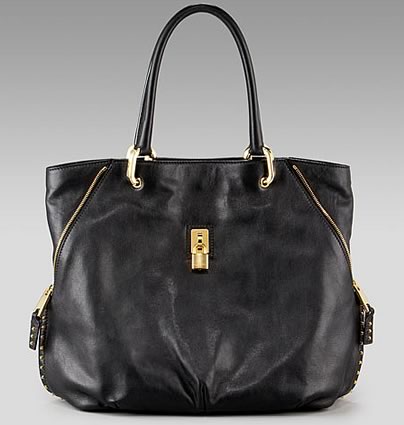 A Great Black Bag: Marc Jacobs Amber Corner Zip Tote - PurseBlog