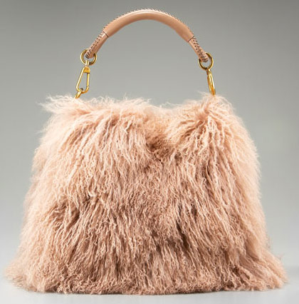 Fluffy, Fuzzy Handbags Are Trending for Winter 2021