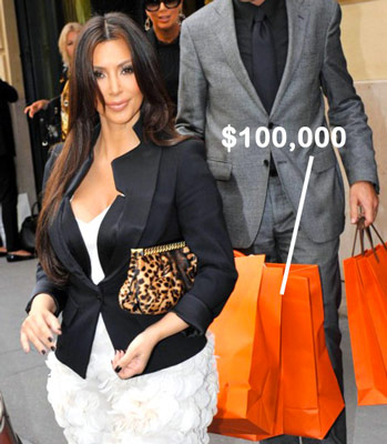 Kim Kardashian spent $100,000 on handbags at Hermes Paris - PurseBlog